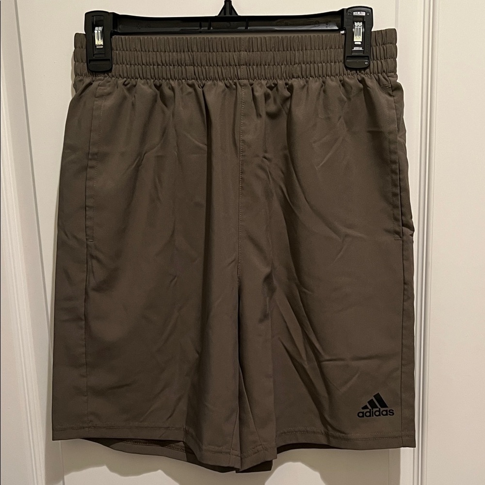 Adidas Men's Tan Athletic Shorts